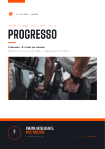Capa do e-book Vol. 02 Progresso — Train Smarter